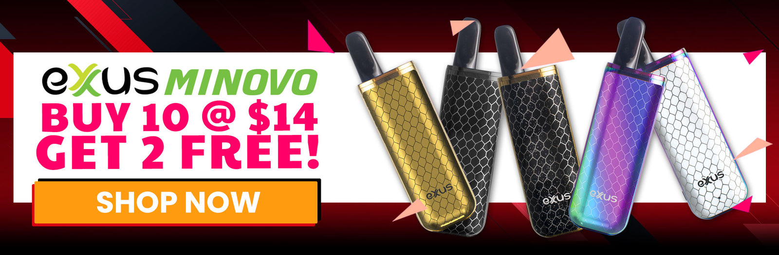 Black Friday Sale on the Exxus MiNovo for Got Vape Wholesale