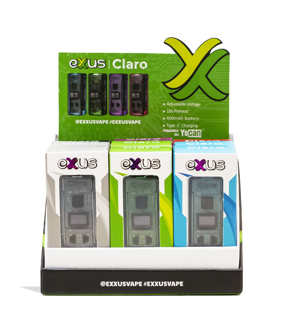 Buy Wholesale Exxus Vape Claro Cartridge Vaporizer 12pks – Got Vape ...