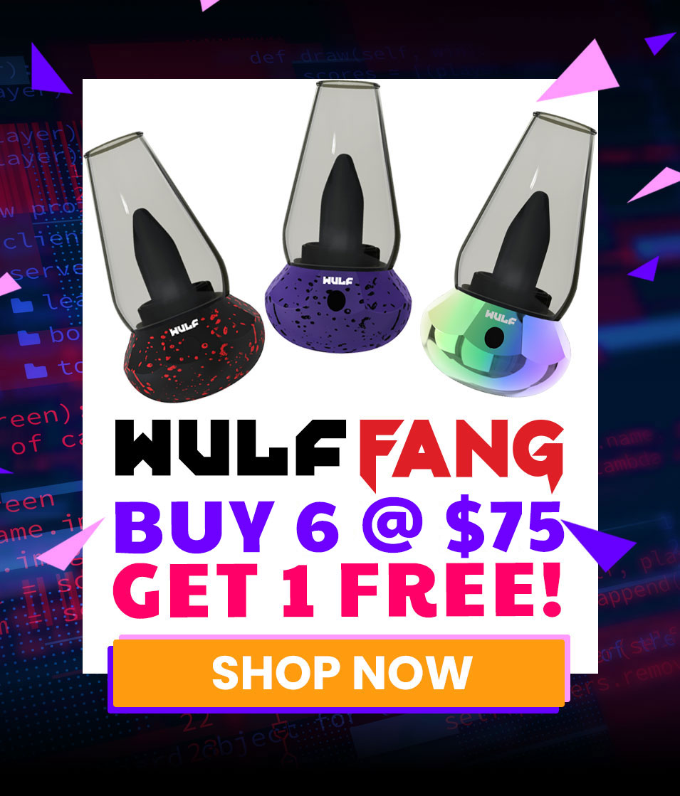 Cyber Monday  Wulf Fang Sale for Got Vape Wholesale