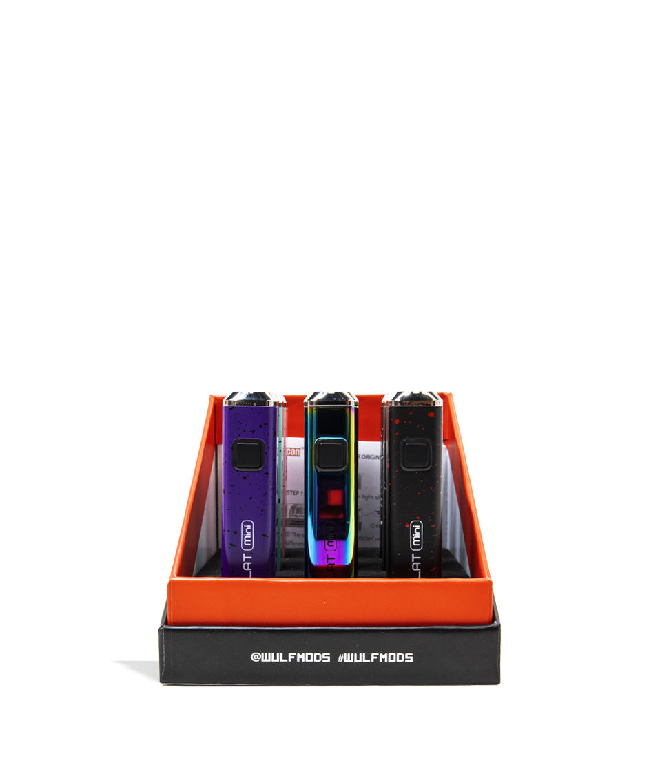 Get Wholesale Wulf Flat Mini Cartridge Vaporizer 9pks Got Vape Wholesale