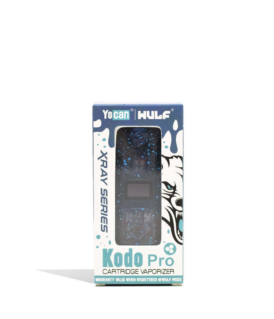 Azure Wulf Mods X-Ray Series Kodo Pro 510 Variable Voltage Battery 15pk Packaging Front View on White Background