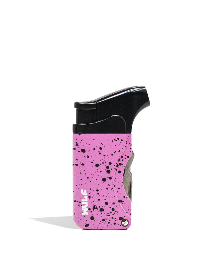 Pink Black Spatter Wulf Mods Omni Dab Tool Torch 18pk Front View on White Background