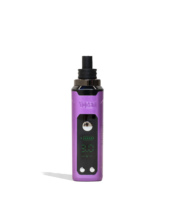 Pink Yocan Nestor 510 Dab Pen Vaporizer Front View on White Background