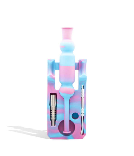 SILICONE NECTAR COLLECTOR SET WITH 14MM TITANIUM NAIL -SmokeDay