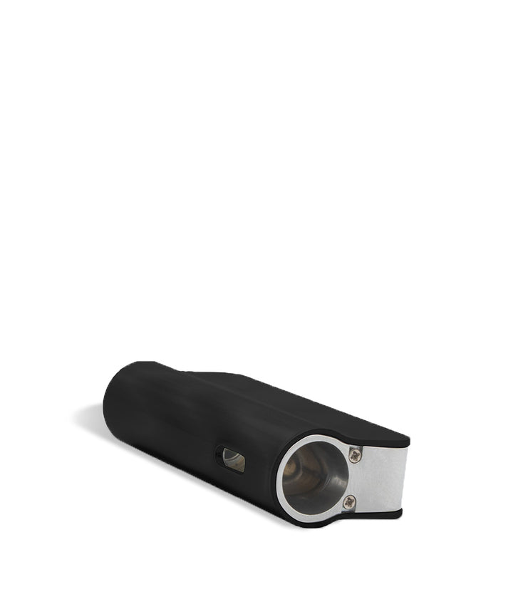 Black Tech top view Exxus Vape Snap VV Mini Cartridge Vaporizer on white studio background